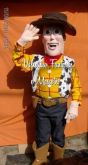 Vaqueiro Woddy do Toy Story de Luxo (rosto fibra de vidro)