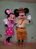 Mickey safari e Minnie Rosa